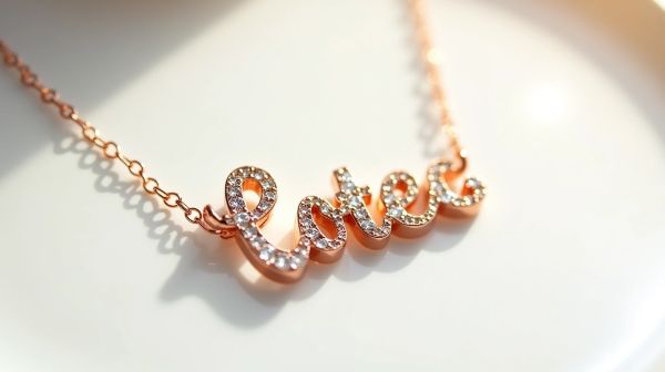 Personnalisez votre bijou avec un collier prénom unique