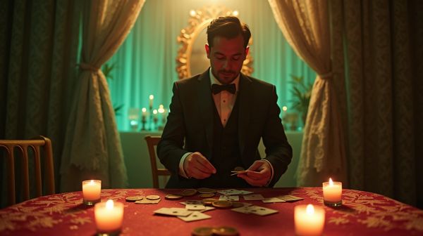 S'émerveiller avec un magicien pour un mariage à Lyon